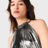 Maxikleid mit Falten Maxikleid mit Falten