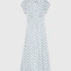 Maxikleid mit Jacquard-Print Maxikleid mit Jacquard-Print