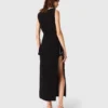 Maxikleid mit Juwelenkragen Maxikleid mit Juwelenkragen