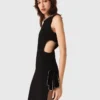 Maxikleid mit Juwelenkragen Maxikleid mit Juwelenkragen