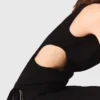 Maxikleid mit Juwelenkragen Maxikleid mit Juwelenkragen