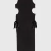 Maxikleid mit Juwelenkragen Maxikleid mit Juwelenkragen