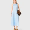 Maxikleid mit offenem Rücken