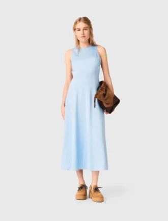 Maxikleid mit offenem Rücken