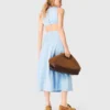 Maxikleid mit offenem Rücken