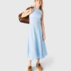 Maxikleid mit offenem Rücken
