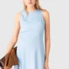 Maxikleid mit offenem Rücken