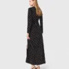 Maxikleid mit Perlen und Strass Maxikleid mit Perlen und Strass