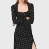 Maxikleid mit Perlen und Strass Maxikleid mit Perlen und Strass