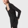 Maxikleid mit Perlen und Strass Maxikleid mit Perlen und Strass
