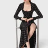 Maxikleid mit Perlen und Strass Maxikleid mit Perlen und Strass