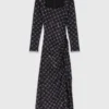 Maxikleid mit Perlen und Strass Maxikleid mit Perlen und Strass