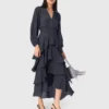 Maxikleid mit Rüschen Maxikleid mit Rüschen