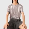 Metallic-T-Shirt