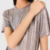 Metallic-T-Shirt