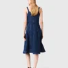 Midi-Jeans-Kleid Midi-Jeans-Kleid