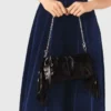 Midi-Kleid aus Samt