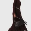 Midi-Strickkleid mit Knöpfen Midi-Strickkleid mit Knöpfen