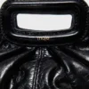 Milpli Mini-Clutch aus geknittertem Leder Milpli Mini-Clutch aus geknittertem Leder