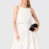 Milpli Mini-Clutch aus geknittertem Leder Milpli Mini-Clutch aus geknittertem Leder