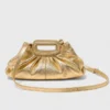 Milpli Mini-Clutch aus Metallic-Leder Milpli Mini-Clutch aus Metallic-Leder