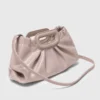 Milpli Mini-Clutch aus Naplak-Leder