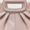 Milpli Mini-Clutch aus Naplak-Leder
