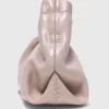 Milpli Mini-Clutch aus Naplak-Leder