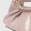 Milpli Mini-Clutch aus Naplak-Leder