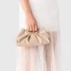 Milpli Mini-Clutch aus Naplak-Leder
