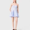 Mini-Babydoll-Kleid aus Baumwolle Mini-Babydoll-Kleid aus Baumwolle