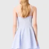 Mini-Babydoll-Kleid aus Baumwolle Mini-Babydoll-Kleid aus Baumwolle