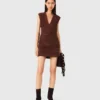 Mini-Faltenkleid Mini-Faltenkleid