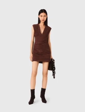 Mini-Faltenkleid
