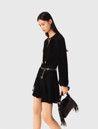 Mini-Faltenkleid