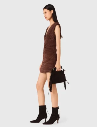 Mini-Faltenkleid