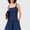 Mini-Jeans-Kleid