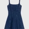 Mini-Jeans-Kleid