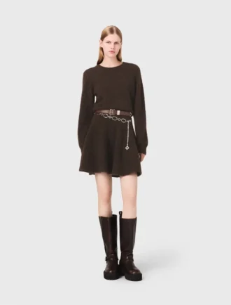 Mini-Kleid aus Yak-Mischung