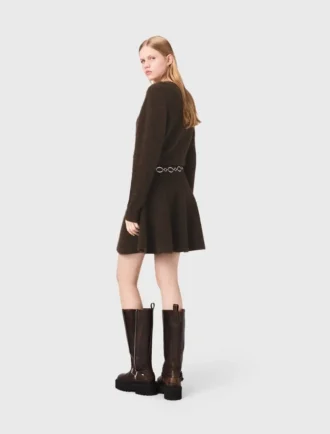 Mini-Kleid aus Yak-Mischung