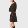 Mini-Kleid aus Yak-Mischung Mini-Kleid aus Yak-Mischung