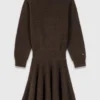 Mini-Kleid aus Yak-Mischung Mini-Kleid aus Yak-Mischung