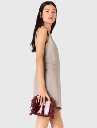 Mini-Kleid mit Strasssteinen