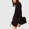 Mini-Rollkragen-Kleid