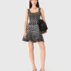 Mini-Strickkleid mit Muster Mini-Strickkleid mit Muster