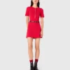 Mini-Strickkleid mit Rippmuster Mini-Strickkleid mit Rippmuster