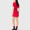 Mini-Strickkleid mit Rippmuster Mini-Strickkleid mit Rippmuster