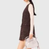 Mini-Tweed-Kleid