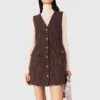 Mini-Tweed-Kleid