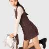 Mini-Tweed-Kleid